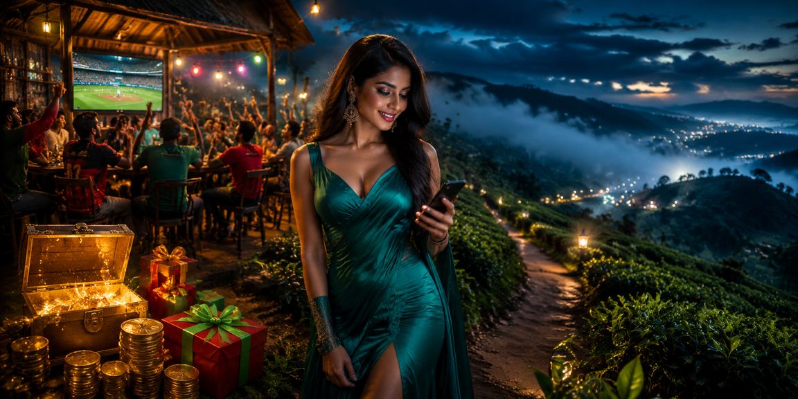 বান্দরবানের সুন্দর প্রাকৃতিক চা বাগানে ক্রিকেট বেটিংয়ের ছবি